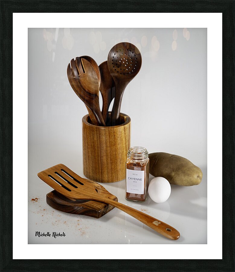Potato and Egg Picture Frame print