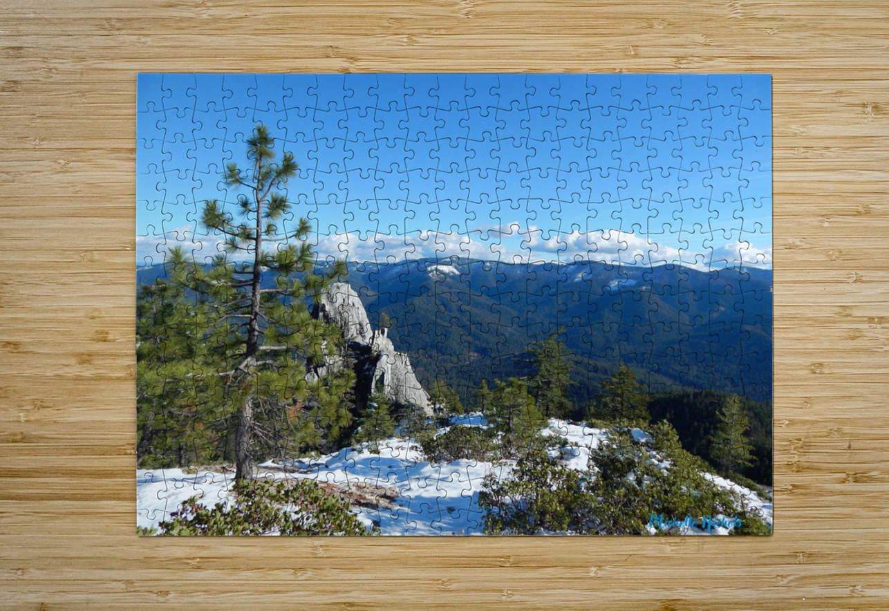 In The Crags Michelle Nichols Puzzle printing