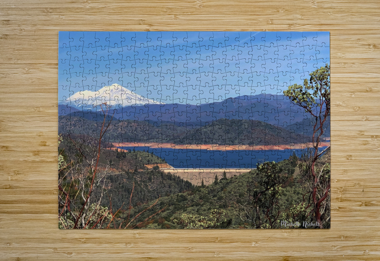 Shasta Lake Michelle Nichols Puzzle printing