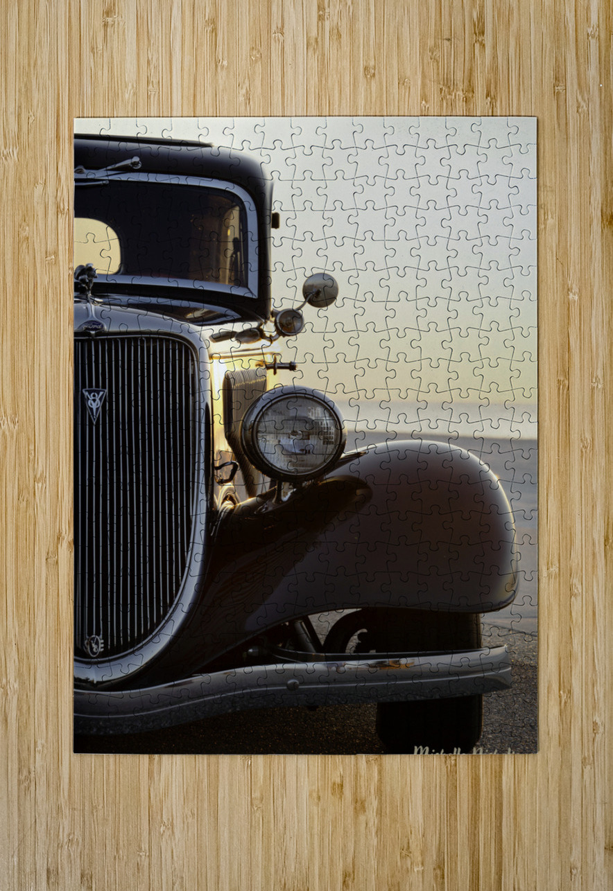 1934 Ford On The Beach Michelle Nichols Puzzle printing