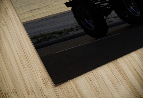 Orange Ford Bronco Michelle Nichols puzzle