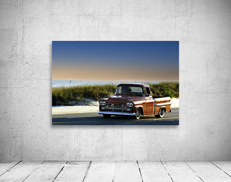 Red Chevrolet Apache Wall Preview