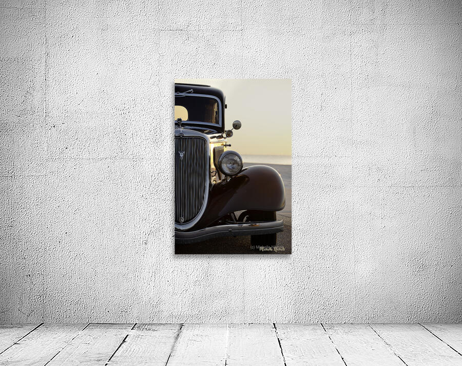1934 Ford On The Beach Wall Preview