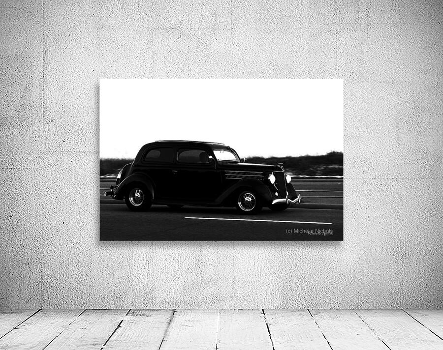 Black  White Cruisin Wall Preview