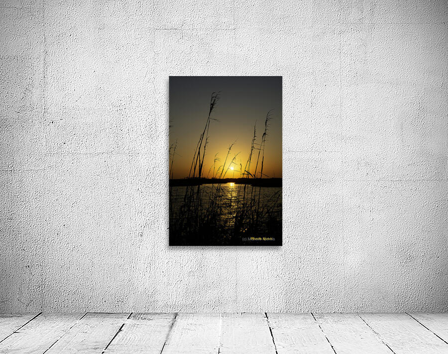 Sunset on the Port Sulphur Marsh Wall Preview