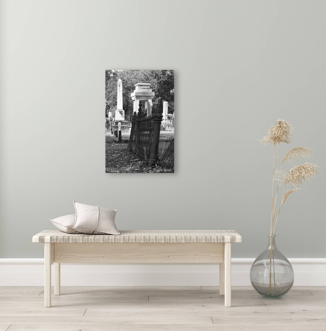 Cemetary BW Pass Chris Reproduction