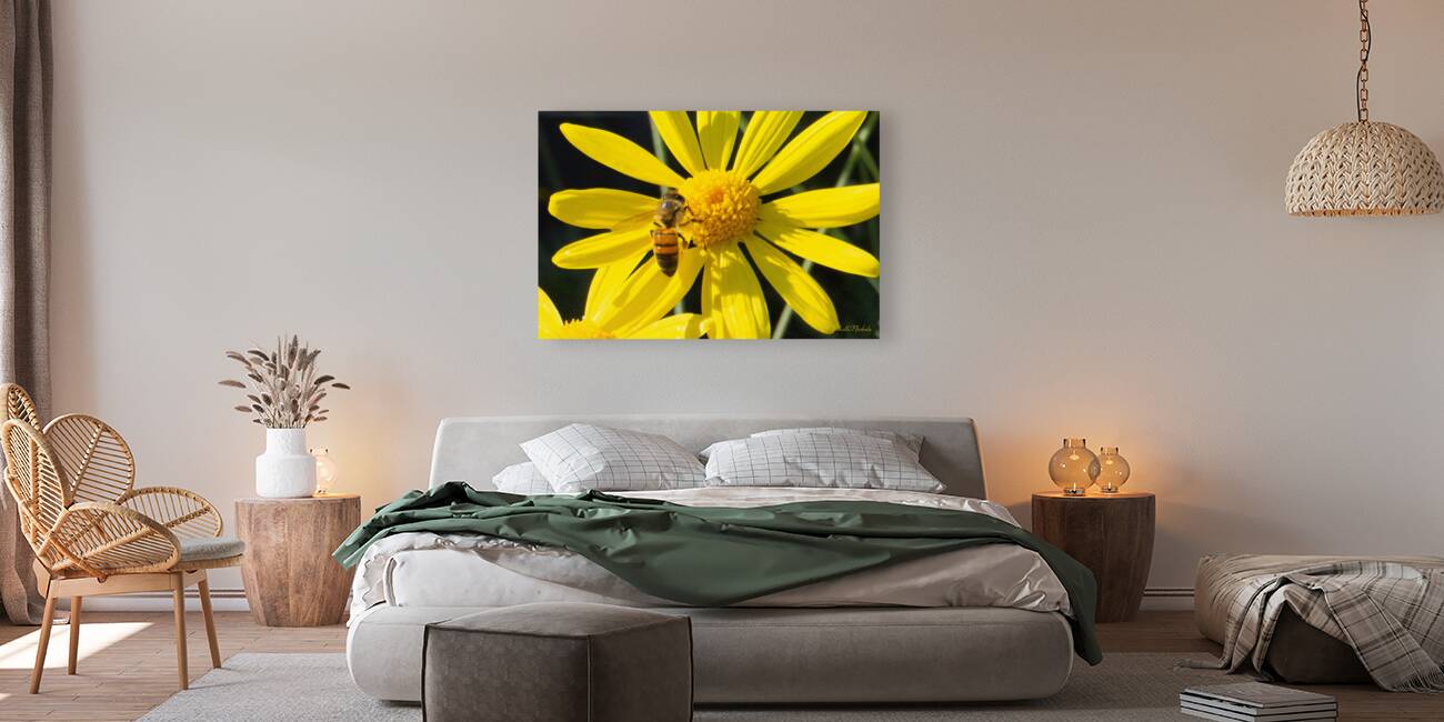 Bee The Flower Reproduction