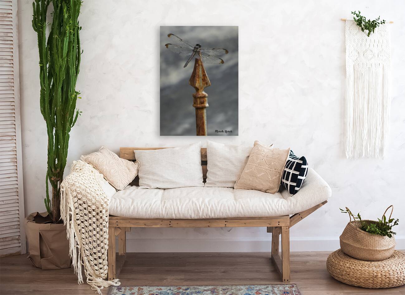 Azul the Dragonfly Reproduction