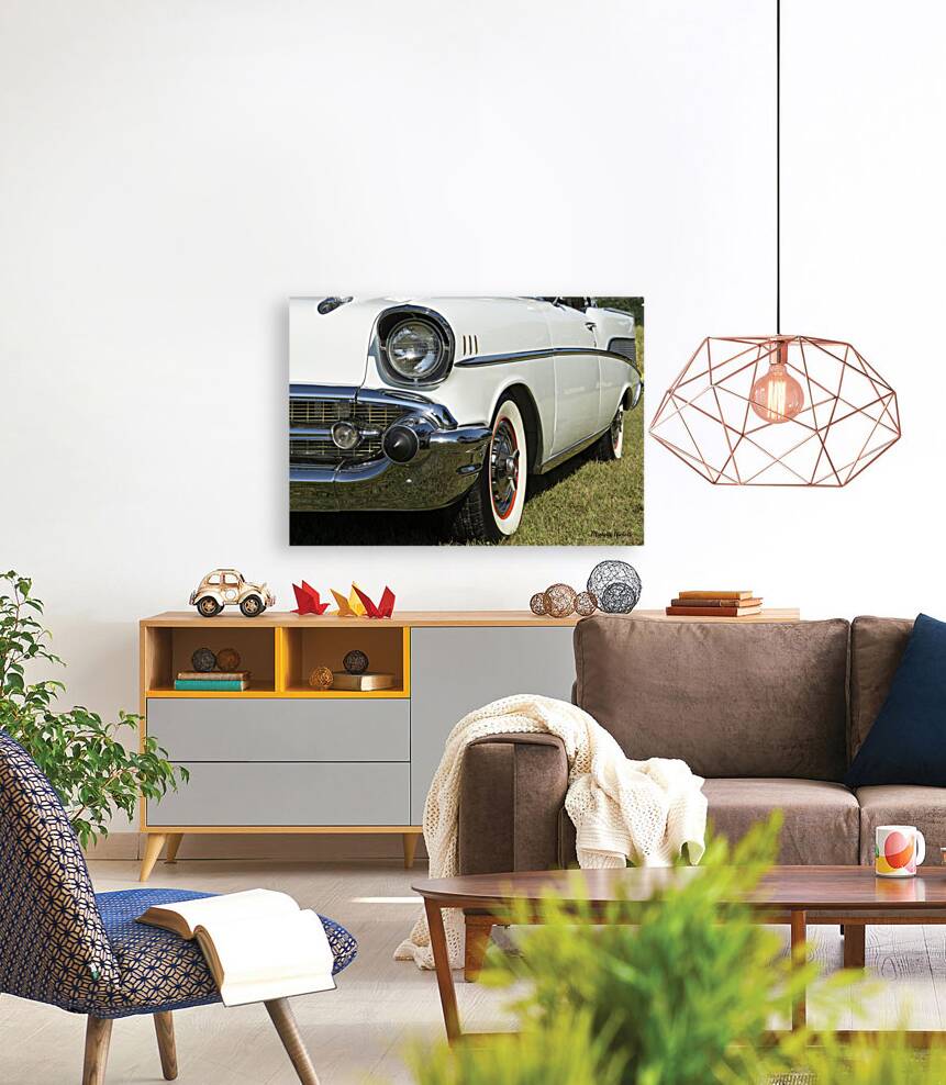 White Chevy Reproduction