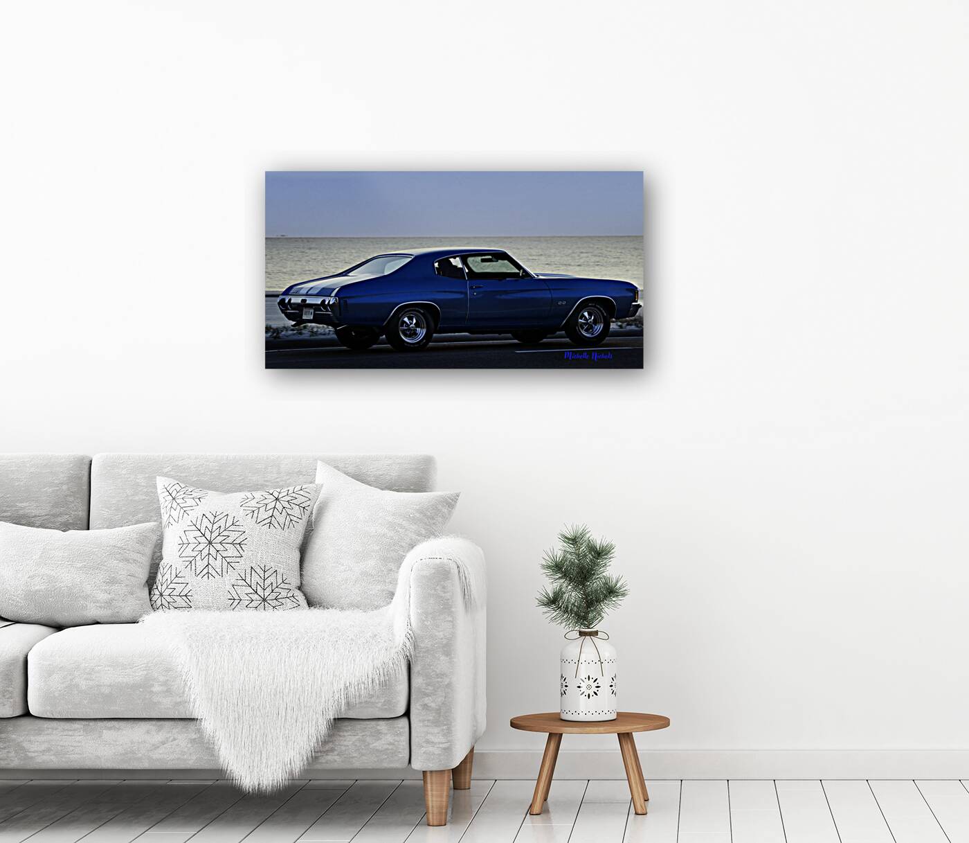Blue Chevelle Reproduction