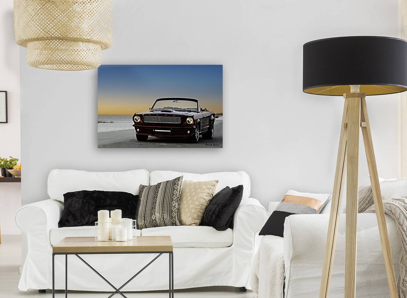 Thelma On The Beach Reproduction