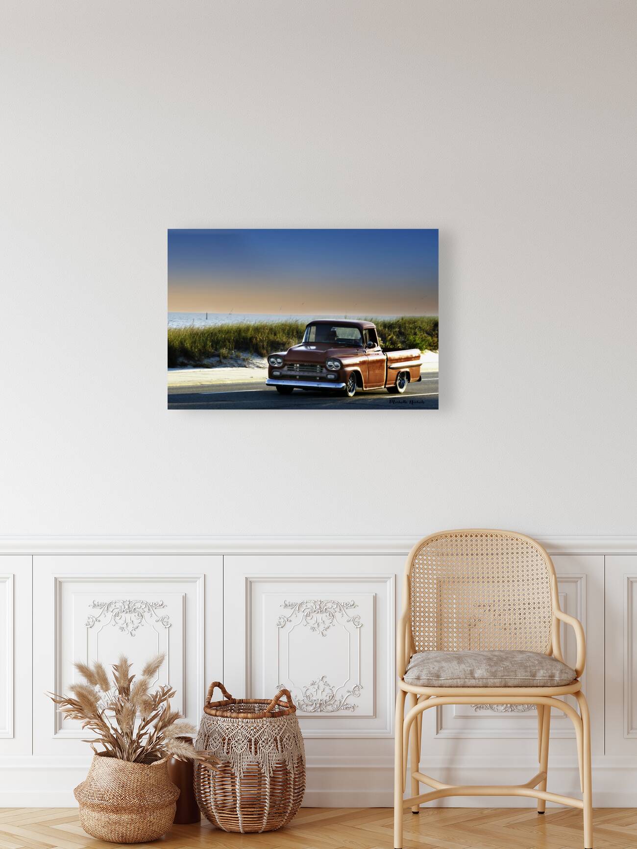 Red Chevrolet Apache Reproduction