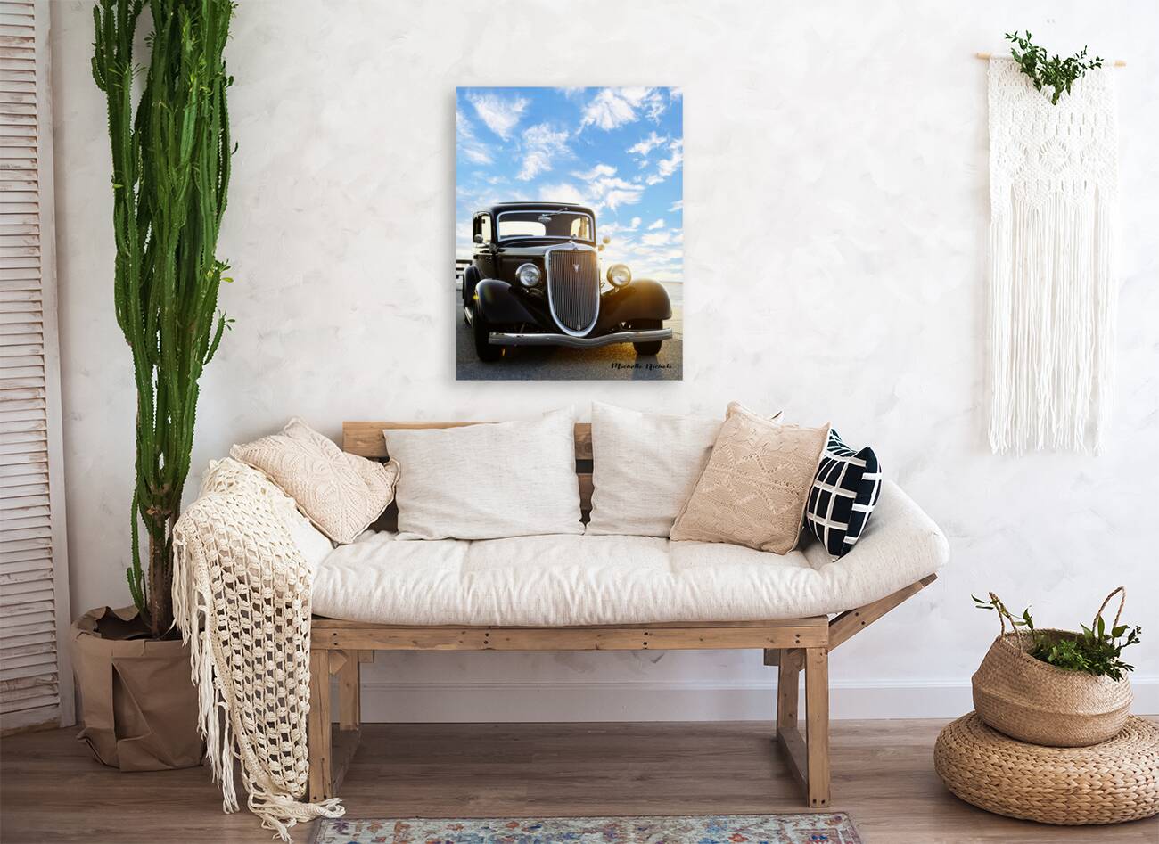 1934 Ford At Sunrise Reproduction