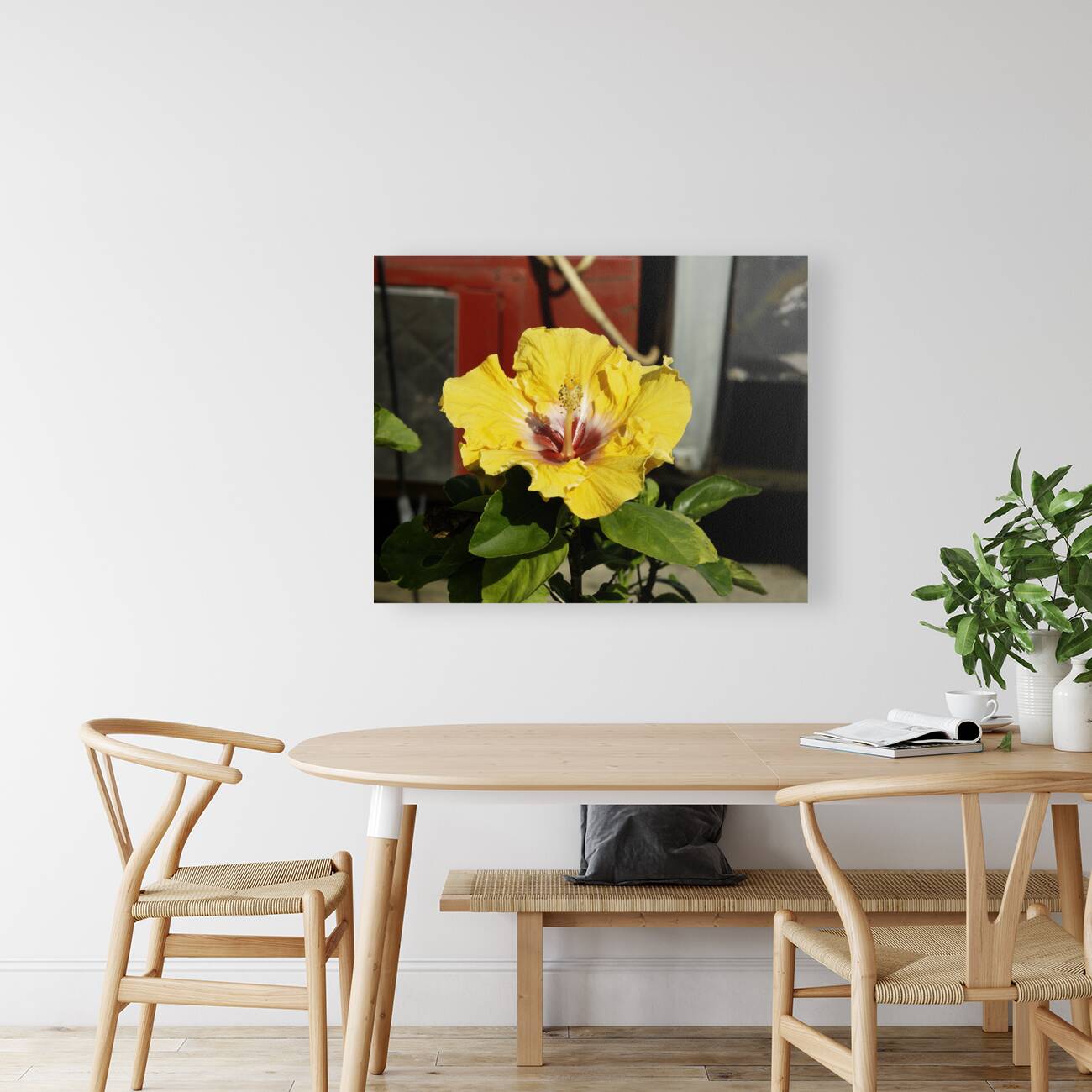 Junkyard Hibiscus Reproduction