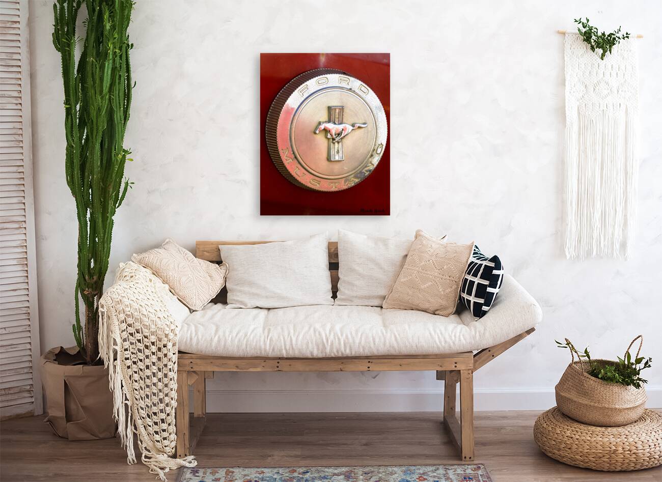 Mustang Emblem Reproduction