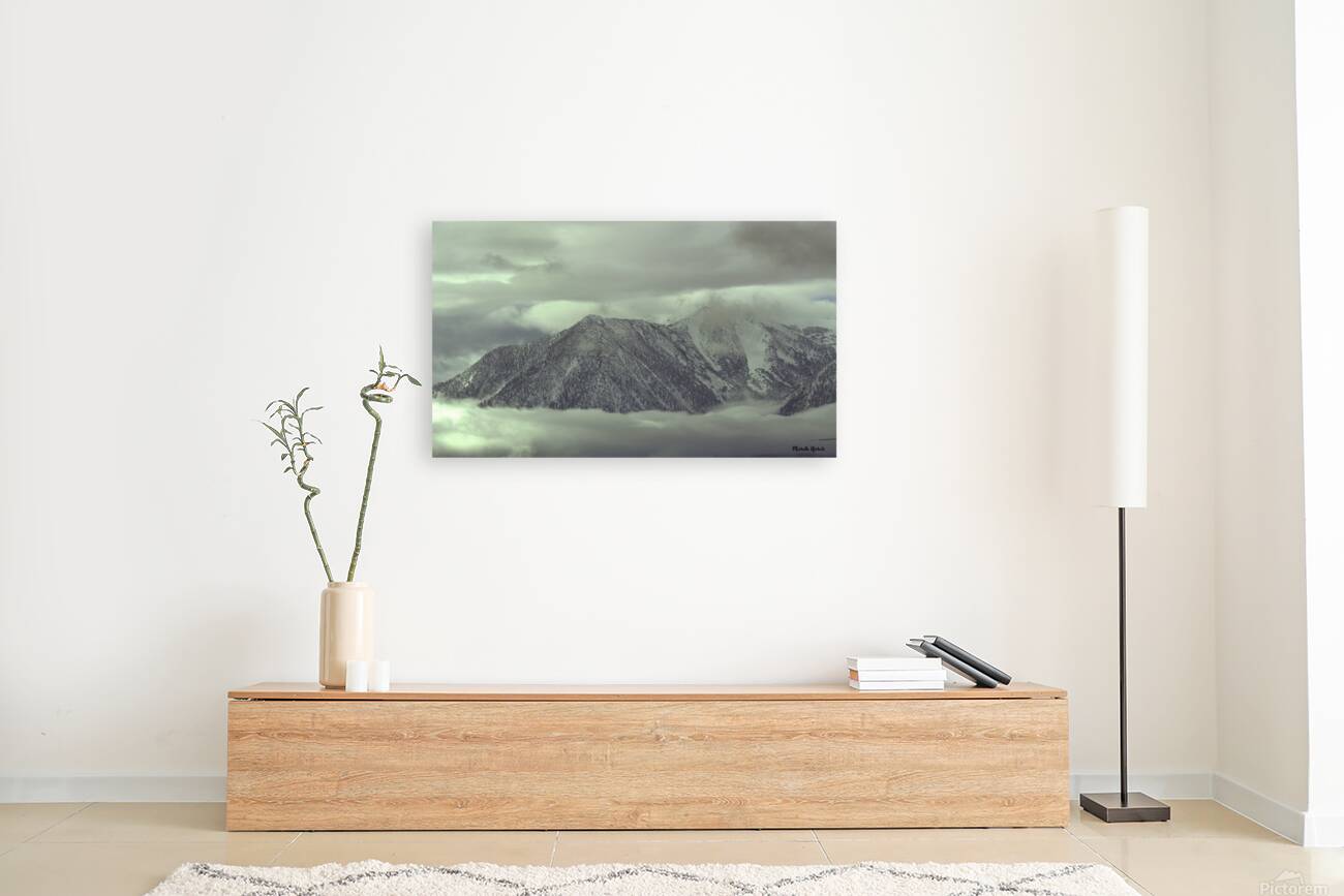 Mtn in the Clouds Reproduction