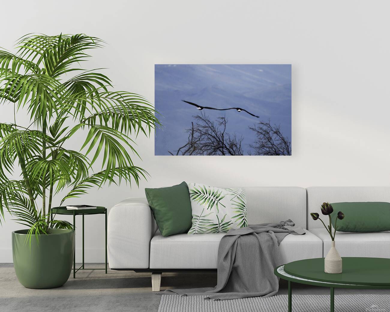 Lovers In Flight Reproduction