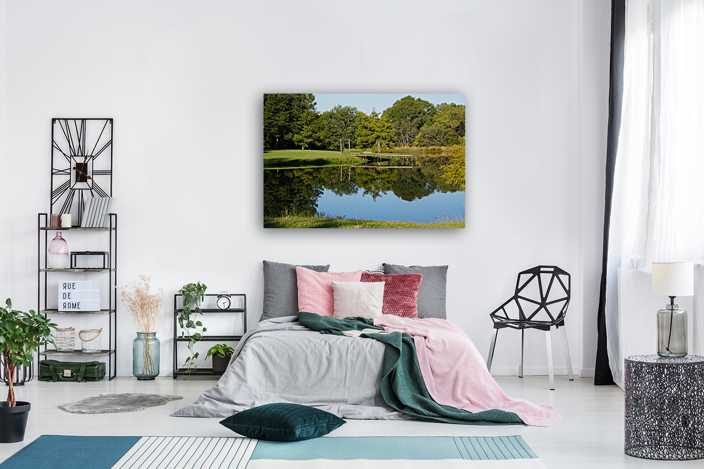 Pond Reflections Reproduction