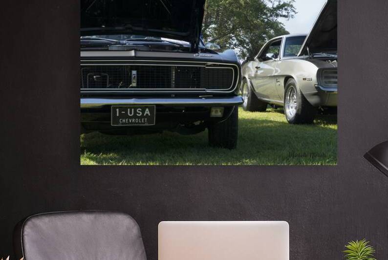 Car Show Camaros by Michelle Nichols