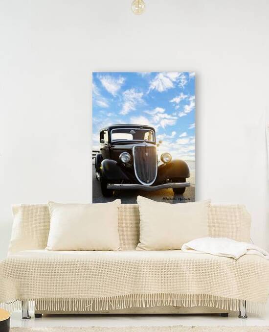 1934 Ford At Sunrise by Michelle Nichols