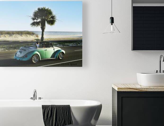 Cruisin  Beetle by Michelle Nichols