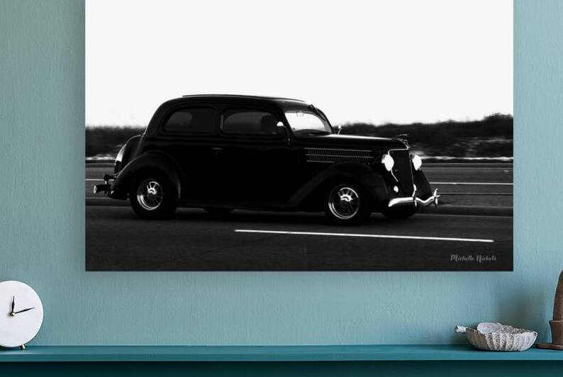Black  White Cruisin by Michelle Nichols