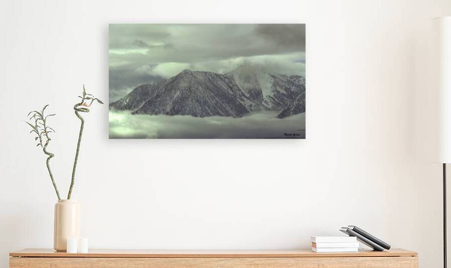 Mtn in the Clouds by Michelle Nichols