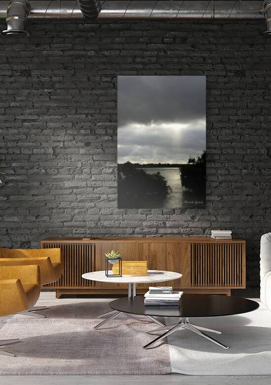 MS River Sun Peeping Through by Michelle Nichols