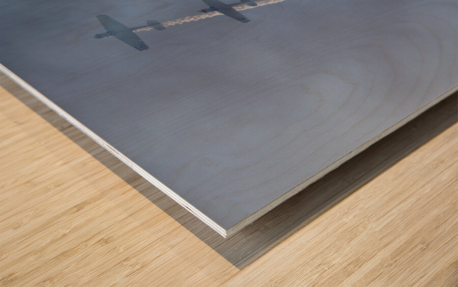 CA Planes 2 1sq Wood print