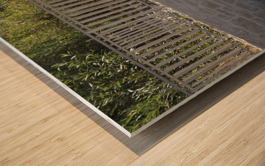 Dry Creek Bridge Wood print