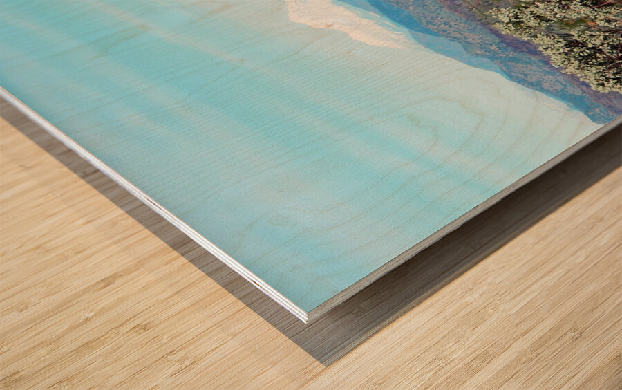 Lake Shasta Wood print