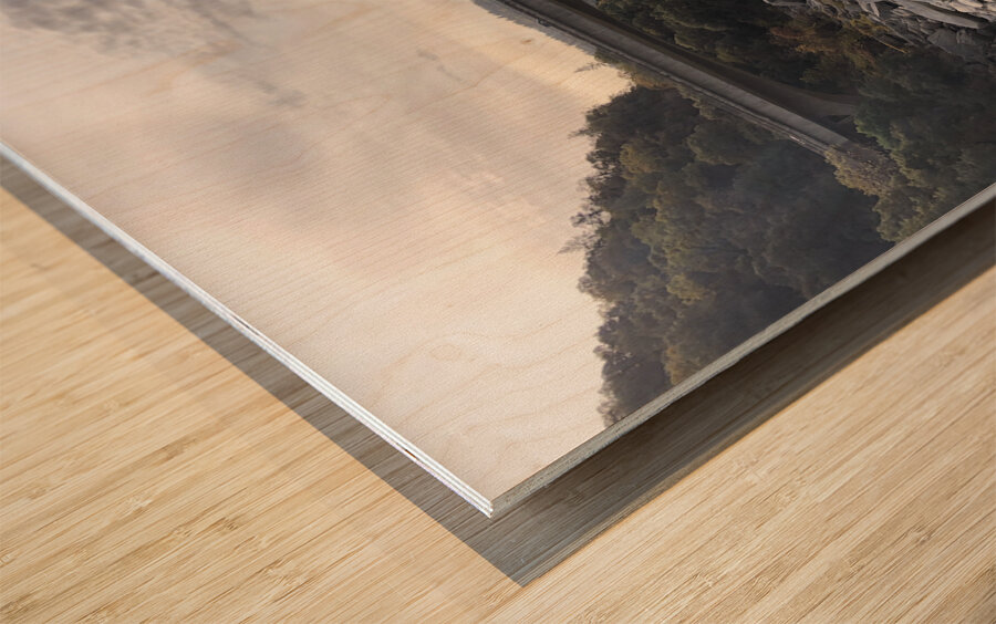 Yuba River Wood print