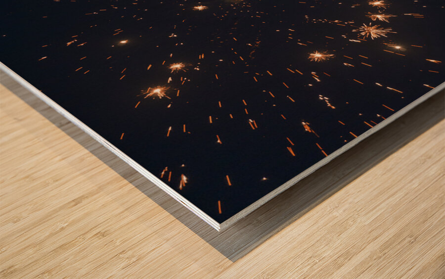 Fireworks 070424 Wood print