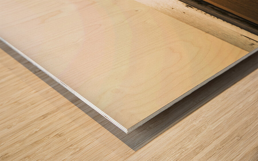 White Classic Convertible On The Beach Wood print