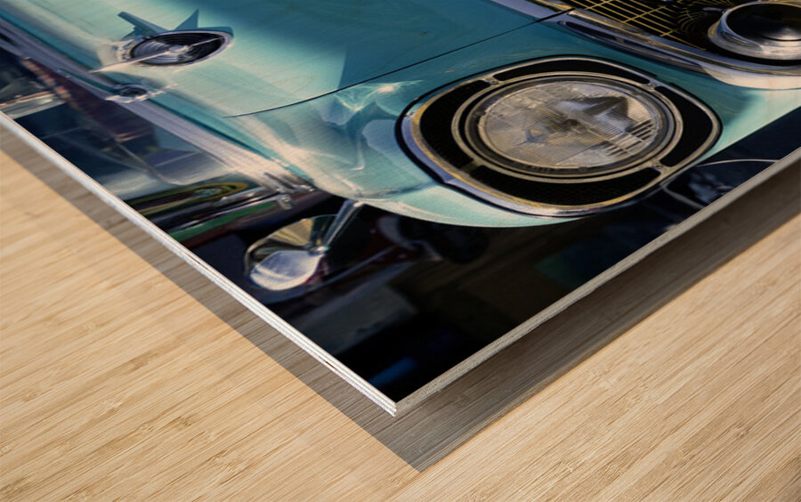  57 Chevy Wood print