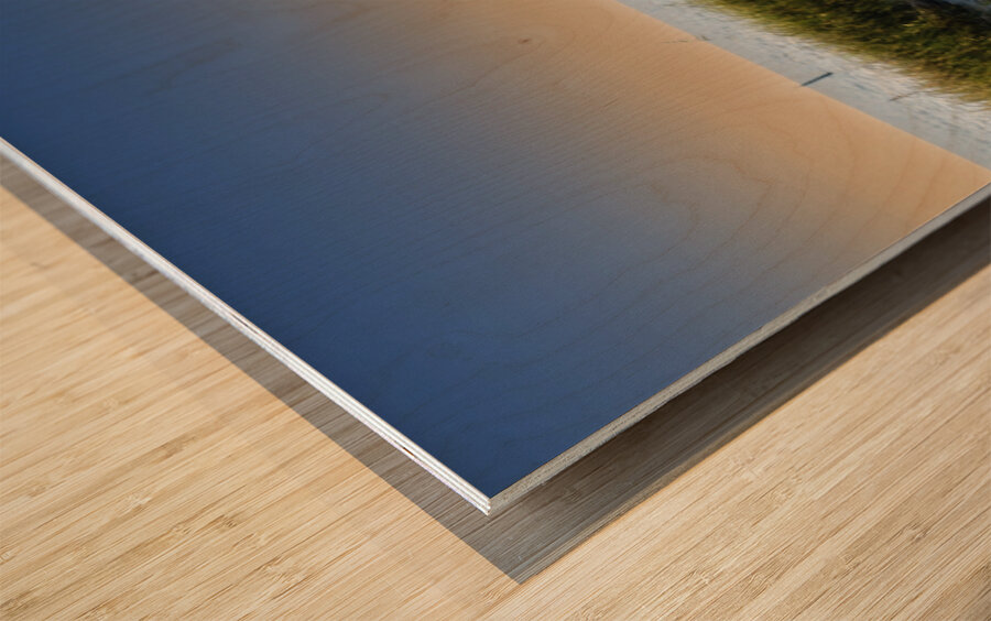 Red Chevrolet Apache Wood print