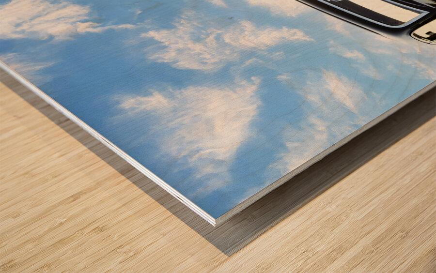 1934 Ford At Sunrise Wood print