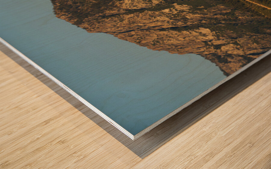 Sailing on Lake Tahoe copy Wood print