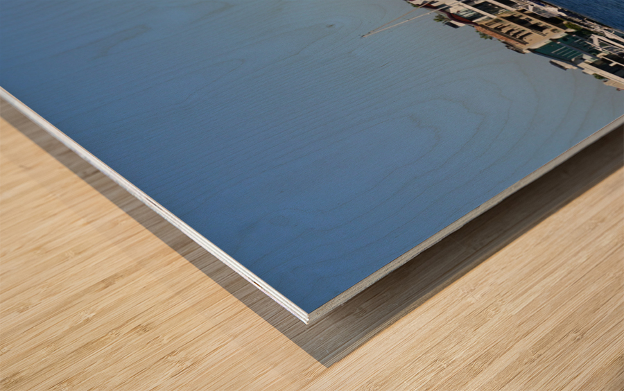 Bay Livin Wood print